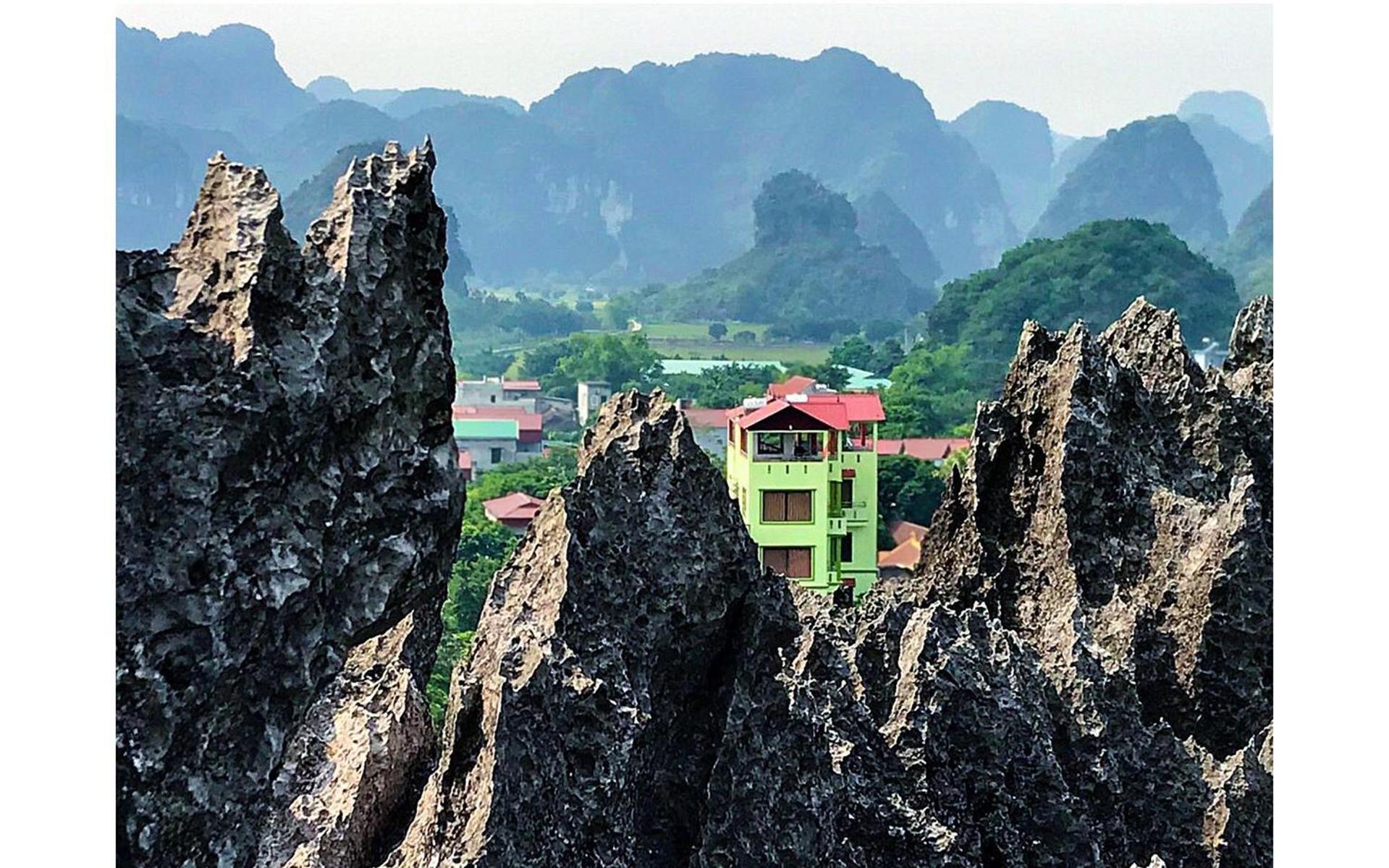 Trang An Mountain View Homestay Ninh Bình Exteriör bild